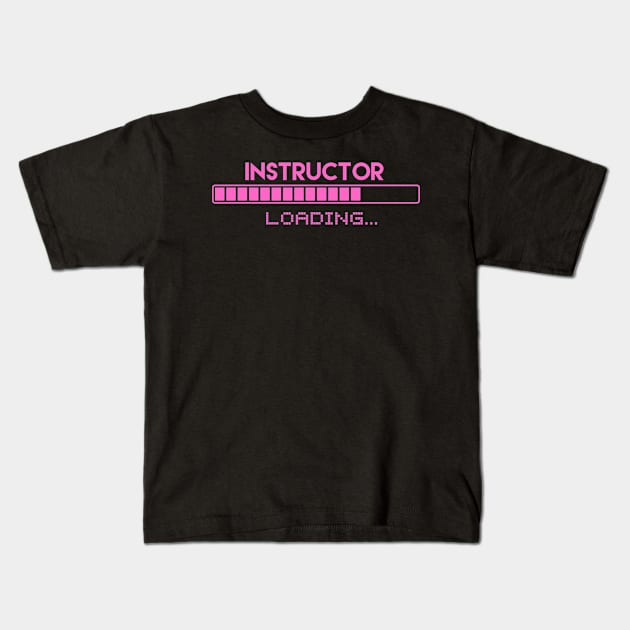 Instructor Loading Kids T-Shirt by Grove Designs